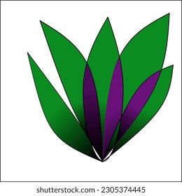 Green grass vector. organic, green, bio, labels and shapes on a white background.
