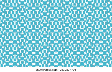 Fundo abstrato azul cinza verde com tira de quadrados fuzzy do bloco retângulo azul tira padrão repetição sem emenda, design de imagem de padrão repleto para impressão de tecido ou papel de parede