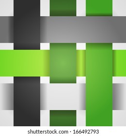 Green and gray clean vector abstract modern background