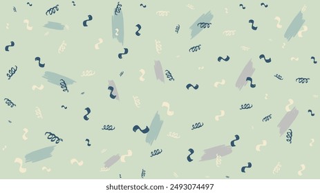Green and gray grey vector background vector illustration with organic confetti
