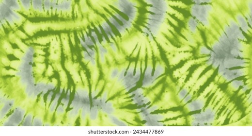 Green and gray tie dye pattern seamless  , Colorful tie dye pattern abstract background. Tie Dye two Tone. Abstract batik brush seamless and repeat pattern design.