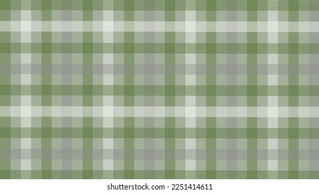  Green and grey checked texture as background