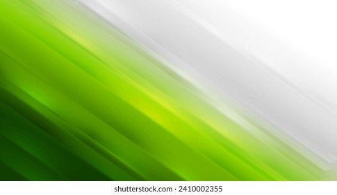 Green grey smooth glossy stripes abstract modern tech background. Concept vector design