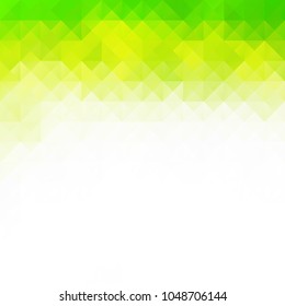 Green Grid Mosaic Background, Creative Design Templates