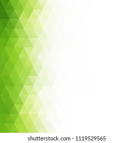 Green Grid Mosaic Background, Creative Design Templates