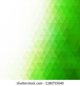 Green Grid Mosaic Background, Creative Design Templates