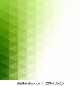 Green Grid Mosaic Background, Creative Design Templates