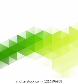 Green Grid Mosaic Background, Creative Design Templates