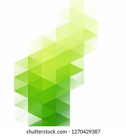 Green Grid Mosaic Background, Creative Design Templates