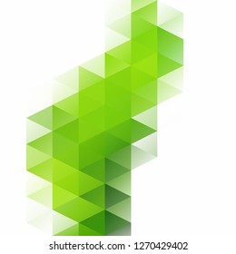 Green Grid Mosaic Background, Creative Design Templates