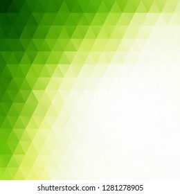 Green Grid Mosaic Background, Creative Design Templates