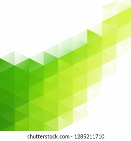 Green Grid Mosaic Background, Creative Design Templates
