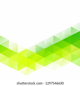 Green Grid Mosaic Background, Creative Design Templates