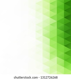 Green Grid Mosaic Background, Creative Design Templates