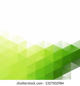 Green Grid Mosaic Background, Creative Design Templates