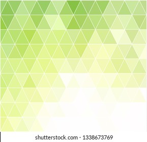 Green Grid Mosaic Background, Creative Design Templates