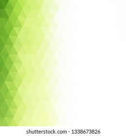 Green Grid Mosaic Background, Creative Design Templates
