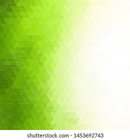 Green Grid Mosaic Background, Creative Design Templates