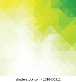 Green Grid Mosaic Background, Creative Design Templates
