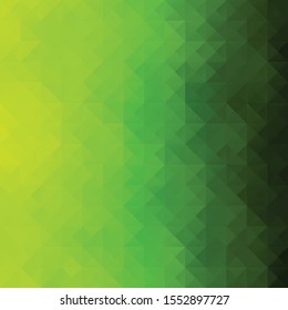 Green Grid Mosaic Background, Creative Design Templates