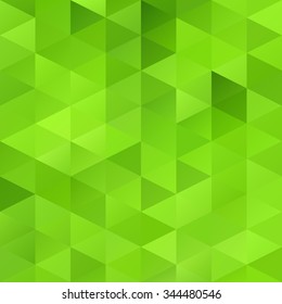 Green Grid Mosaic Background, Creative Design Templates
