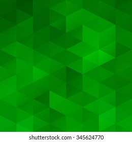 Green Grid Mosaic Background, Creative Design Templates