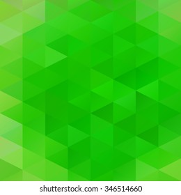 Green Grid Mosaic Background, Creative Design Templates