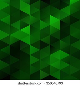Green Grid Mosaic Background, Creative Design Templates