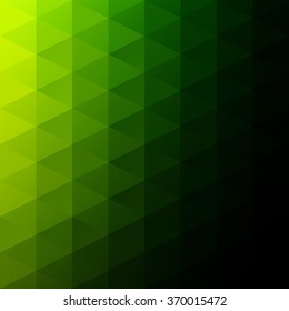 Green Grid Mosaic Background, Creative Design Templates
