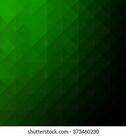 Green Grid Mosaic Background, Creative Design Templates