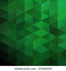 Green Grid Mosaic Background, Creative Design Templates