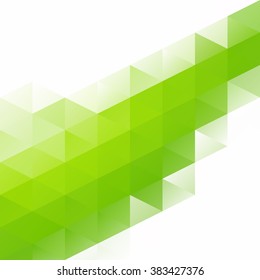 Green Grid Mosaic Background, Creative Design Templates