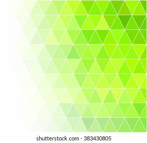 Green Grid Mosaic Background, Creative Design Templates