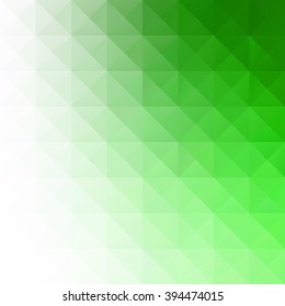 Green Grid Mosaic Background, Creative Design Templates