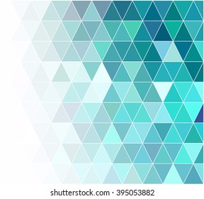 Green Grid Mosaic Background, Creative Design Templates