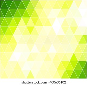 Green Grid Mosaic Background, Creative Design Templates