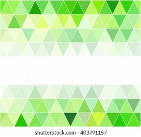 Green Grid Mosaic Background, Creative Design Templates