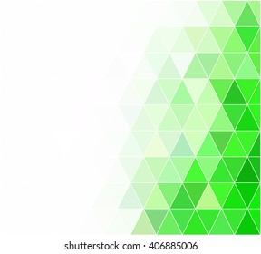 Green Grid Mosaic Background, Creative Design Templates