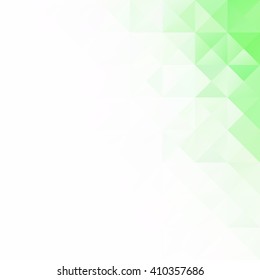 Green Grid Mosaic Background, Creative Design Templates