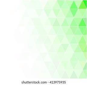 Green Grid Mosaic Background, Creative Design Templates