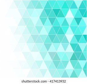 Green Grid Mosaic Background, Creative Design Templates