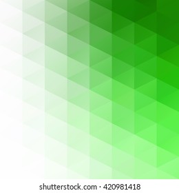 Green Grid Mosaic Background, Creative Design Templates