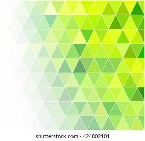 Green Grid Mosaic Background, Creative Design Templates