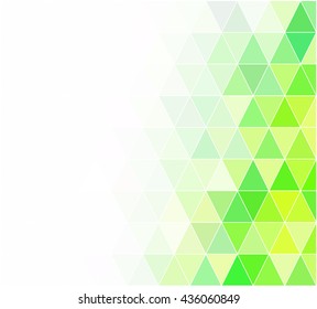 Green Grid Mosaic Background, Creative Design Templates