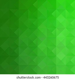 Green Grid Mosaic Background, Creative Design Templates
