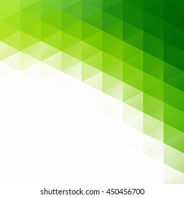 Green Grid Mosaic Background, Creative Design Templates