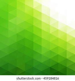 Fondo de mosaico de rejilla verde, Plantillas de diseño creativo