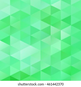Green Grid Mosaic Background, Creative Design Templates