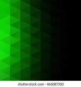 Green Grid Mosaic Background, Creative Design Templates