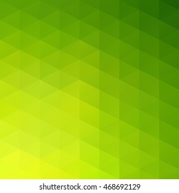 Green Grid Mosaic Background, Creative Design Templates